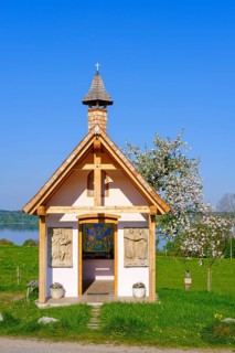 Chapel of the guardian angel Angels, Chapel in Luigenkam on Lake Starnberg