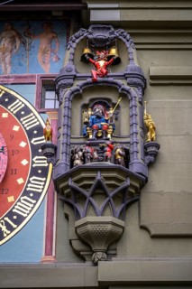 Glockenspiel der Zytglogge, Zeitglockenturm