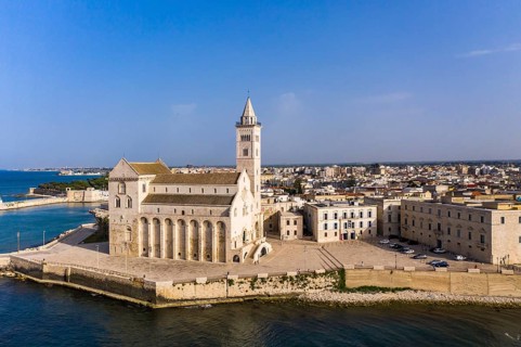 Aerial view, Cathedral of San Nicola Pellegrino