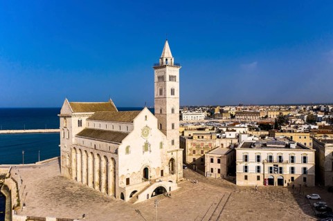 Aerial view, Cathedral of San Nicola Pellegrino