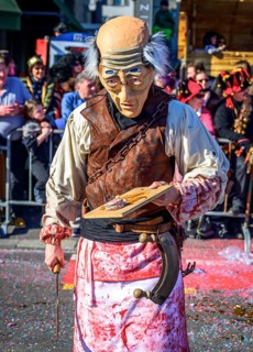 Butcher, masked person