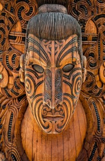 Face, carved mask