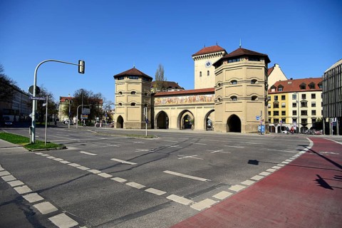 Isartor, car-free