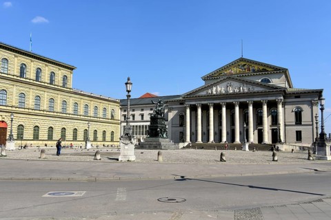 Residence and Bavarian National Theatre at Max Joseph Platz, Bavarian State Opera