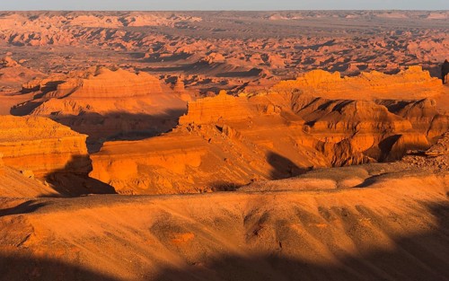 Canyon landscape Khermen Tsav