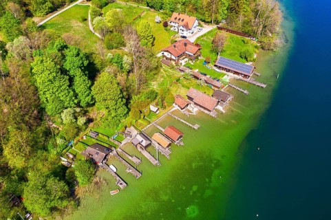 Boathouses at the Starnberger See