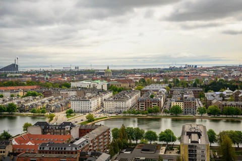 View over the city
