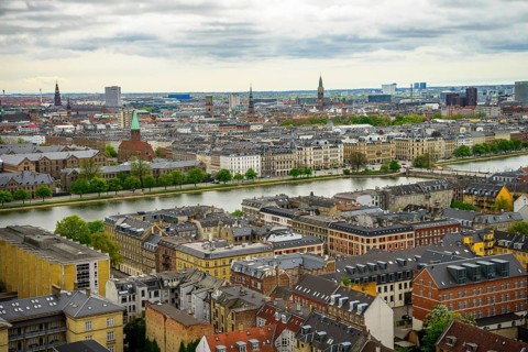 View over the city