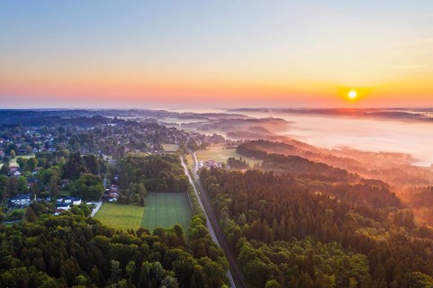 Villages Walchstadt and Icking