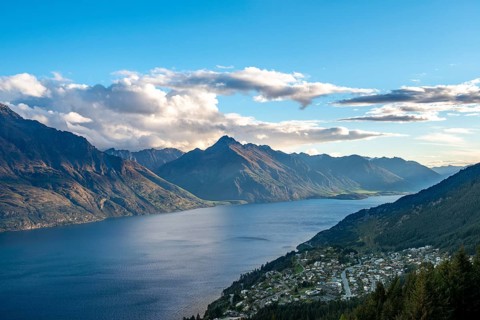 View of Lake Wakatipu