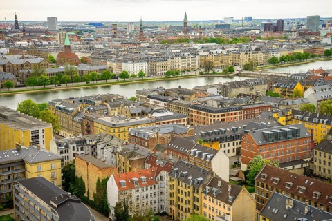 View over the city