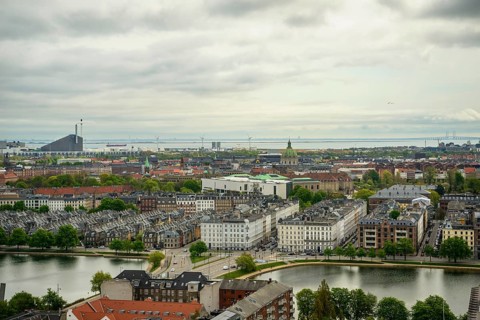 View over the city