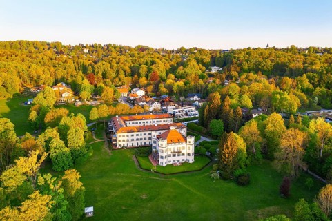 Castle Possenhofen at Lake Starnberg