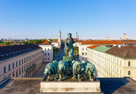 Quadriga on the Siegestor