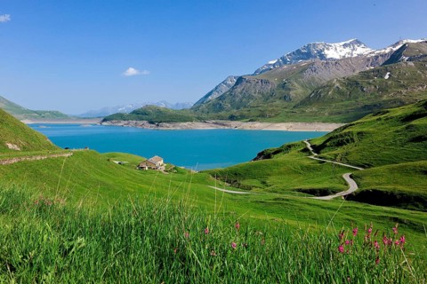 Lake at Mont Cenis