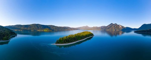 Panorama from Lake Walchensee