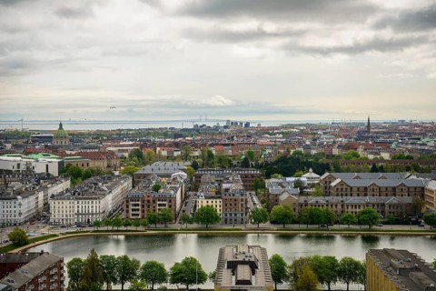 View over the city
