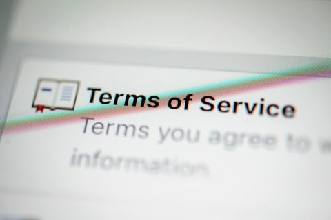 Facebook terms of use