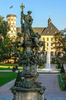 Baroque sculpture Floravase by Johann Friedrich von Humbach