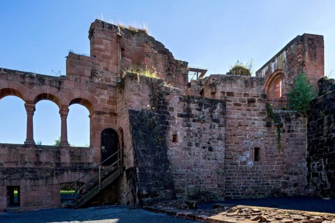 Remains of the castle chapel