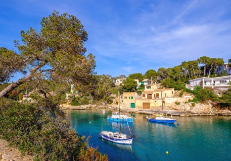 Fishing port in Cala Figuera