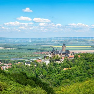 View on Wernigerode Castle