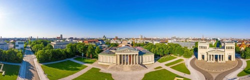 Panorama of Koenigsplatz