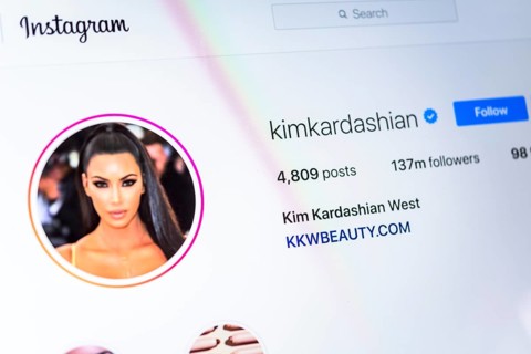 Official Instagram Page of Kim Kardashian