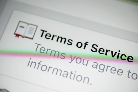 Facebook terms of use