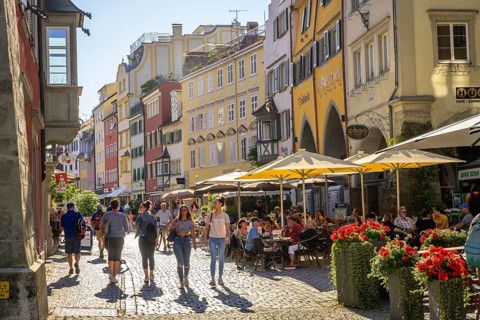 Lively city centre