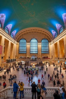 Interior view of Grand Central Station