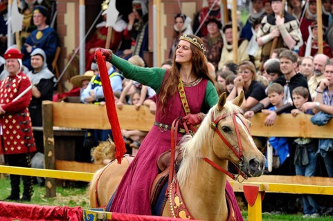 Princess on horseback
