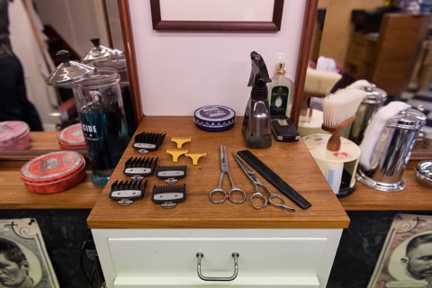 Scissors and combs