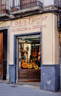 Guitar makers in the old town