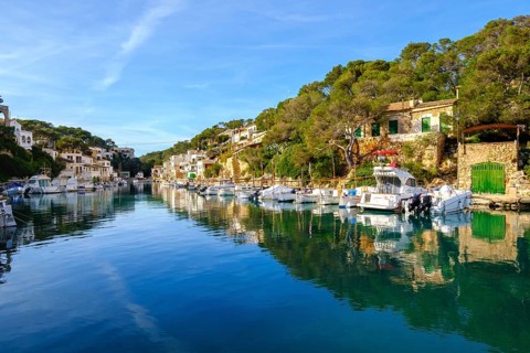 Fishing port in Cala Figuera
