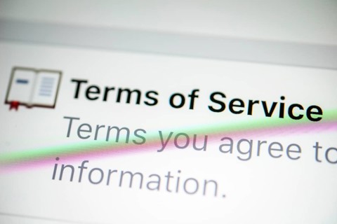 Facebook terms of use
