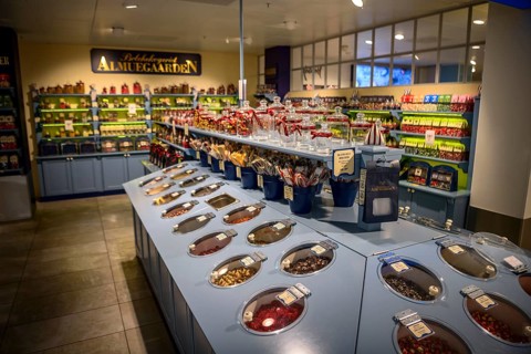 Typical Danish sweets at Magasin Du Nord