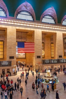 Interior view of Grand Central Station