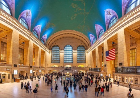 Interior view of Grand Central Station