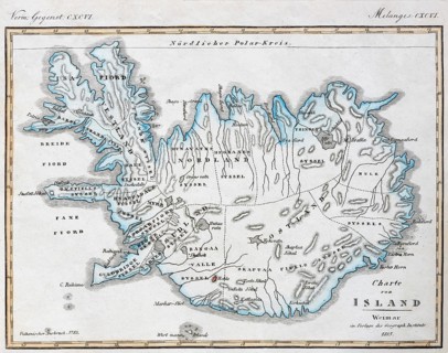 Map of Iceland