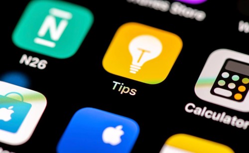 Apple tips app