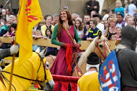 Princess on horseback