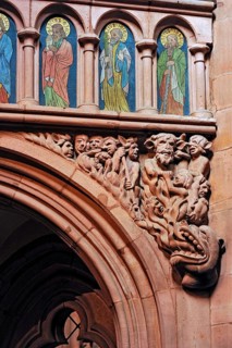 Gothic paintings of saints