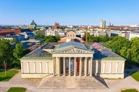 Building of the State Antiquities Collection at Koenigsplatz