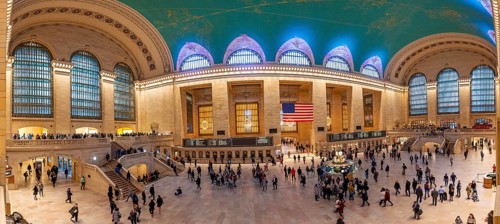 Interior view of Grand Central Station