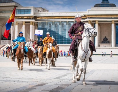 NAADAM festival Horse show is staring