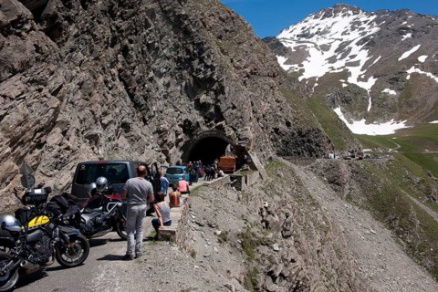 Congestion due to landslide