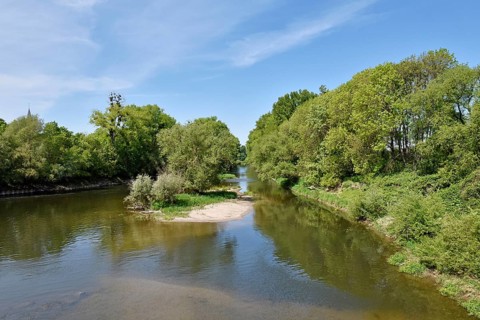 River Leine near Herrenhausen