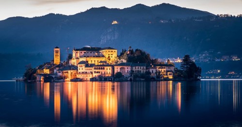Isola San Giulio in Lake Orta
