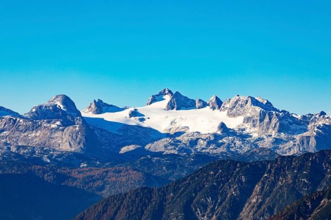 View from Loser to the Hoher Dachstein